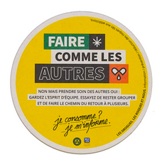 illustration action de RDR en milieu festif