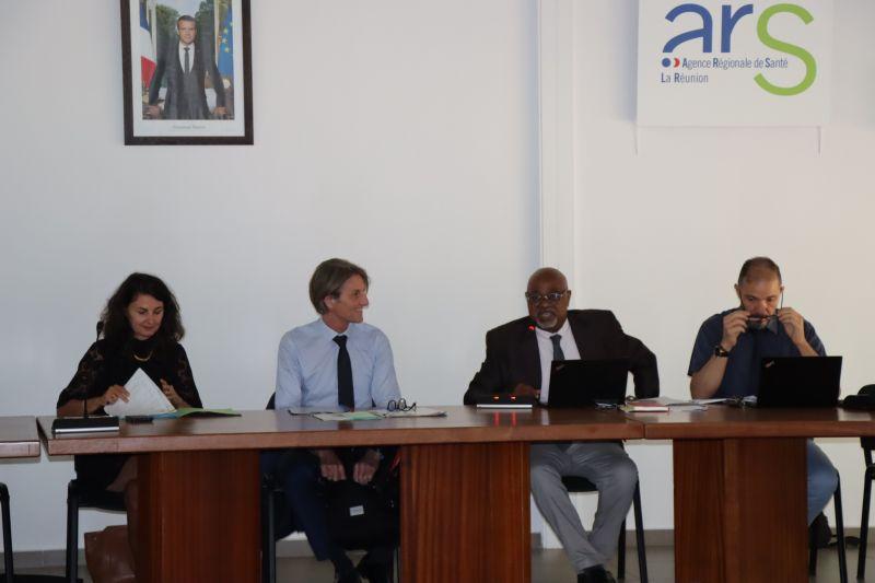 Réunion MILDECA et ARS