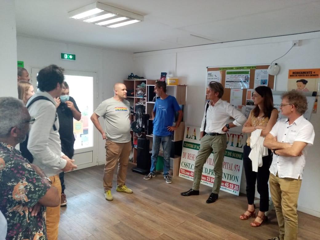 Visite locaux association Réseau Oté