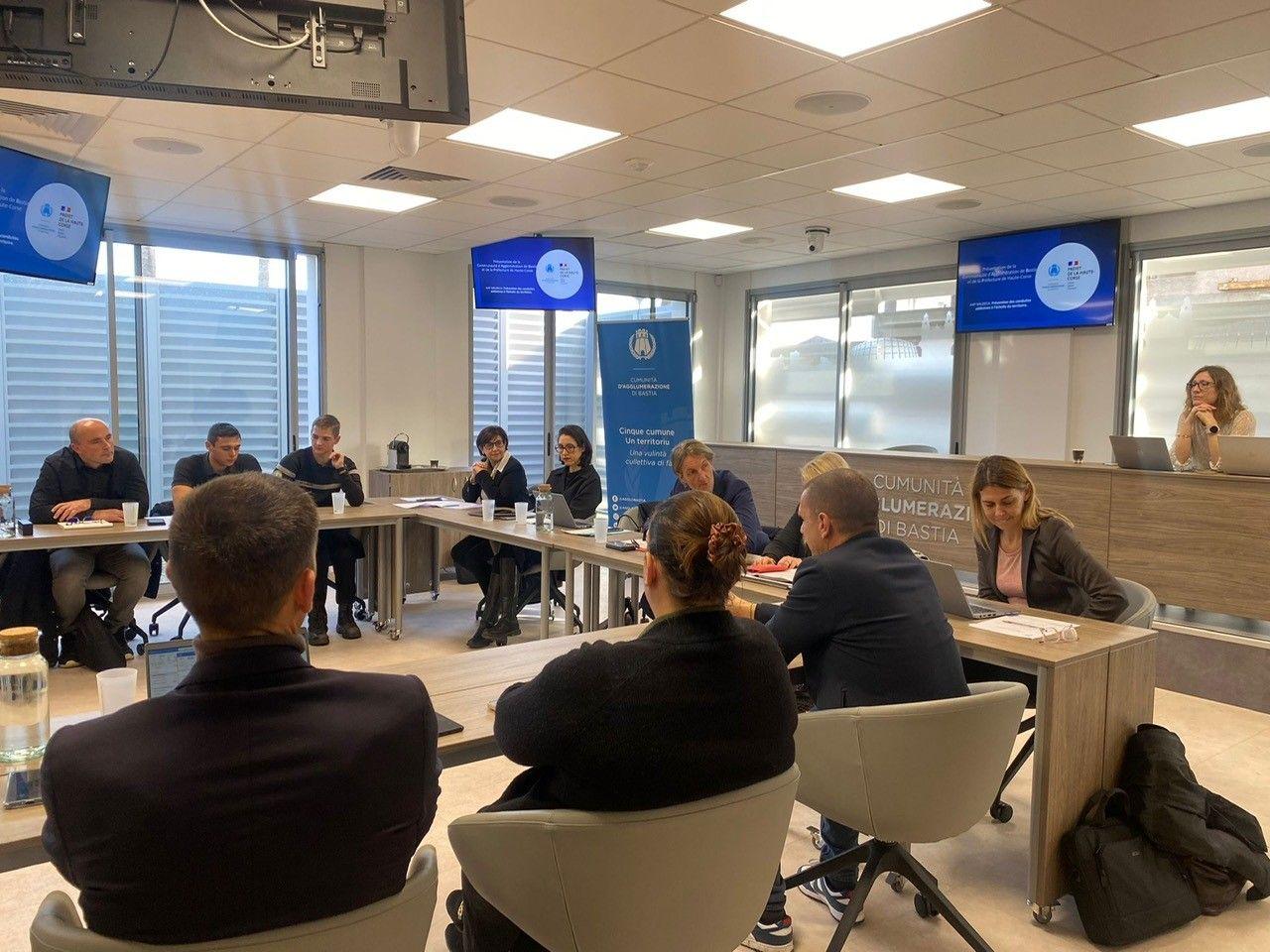 Réunion déplacement Bastia 2023