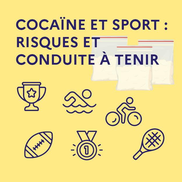 Cocaïne et sport : risques et conduite à tenir